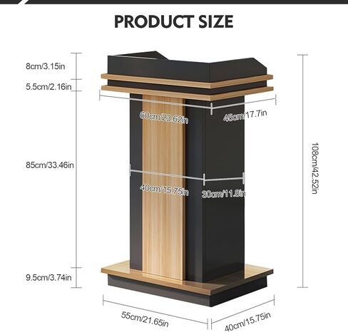 منابر منبر الكنيسة ومنصات الكنيسة والمدرسة والمكتب والمؤتمرات والمنزل حامل منصة خشبية مميزة لحفلات الزفاف والفصول الدراسية in Kuwait