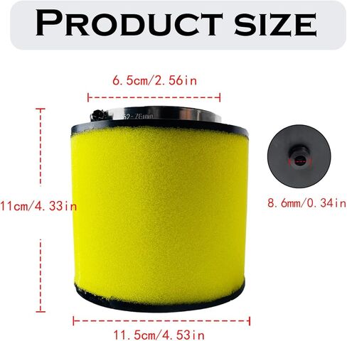 فلتر هواء 17254-HN5-670 متوافق مع Honda Rancher 350 TRX350 TRX350TM Rancher 400 TRX400 Foreman 450 400 TRX450 in Kuwait