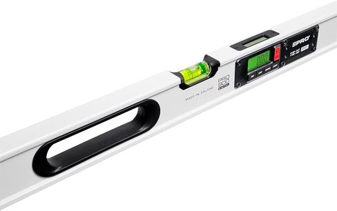 PRO900 Magnetic Digital Level 16-inch(40cm) with 2 LCD Screens and Carrying Bag included - 19 Measurements Memory Space - IP65 Rating - Elastomer Caps with High Energy Absorption in Saudi Arabia