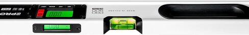 PRO900 Magnetic Digital Level 16-inch(40cm) with 2 LCD Screens and Carrying Bag included - 19 Measurements Memory Space - IP65 Rating - Elastomer Caps with High Energy Absorption in Saudi Arabia