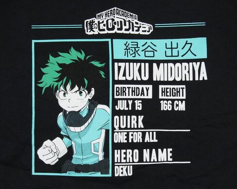 سويت شيرت رجالي من Seven Times Six My Hero Academia بتصميم شخصية Deku Midoriya Anime in Saudi Arabia