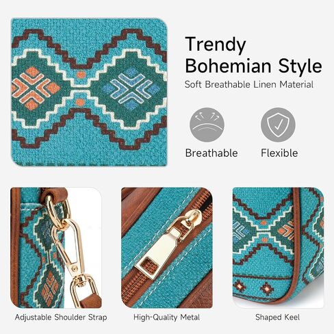 MEITRUE Crossbody Bags for Women Trendy, Women's Purse lightweight Retro Style Shoulder Bag in Saudi Arabia