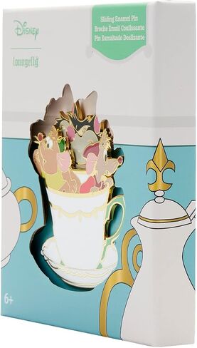 Loungefly Disney Cinderella Peeking Lucifer 3" Collector Box Pin in Saudi Arabia