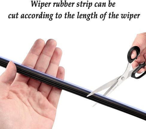4 قطع من شفرات ممسحة الزجاج الأمامي، 32 بوصة قابلة للتشذيب بنفسك، بدون إطار بدون إطار، شفرات ممسحة الزجاج الأمامي بدون عظم، قطع غيار وإكسسوارات السيارات العالمية in Kuwait