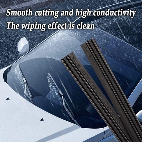 4 قطع من شفرات ممسحة الزجاج الأمامي، 32 بوصة قابلة للتشذيب بنفسك، بدون إطار بدون إطار، شفرات ممسحة الزجاج الأمامي بدون عظم، قطع غيار وإكسسوارات السيارات العالمية in Kuwait