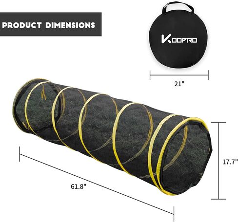 KOOPRO Outdoor Cat Enclosures Catio Cat Tunnel Cat Tent Cat House for Outside, Portable Cat Playhouse Pop Up Pet Playpen DIY in Multiple Ways for Indoor Cats and Small Animals with Carry Bag in Saudi Arabia