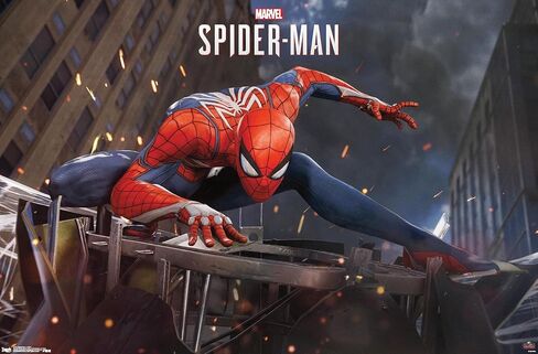 Trends International Marvel Comics - Spider-Man - ملصق حائط أكشن، 22.375 بوصة × 34 بوصة، نسخة غير مؤطرة in Saudi Arabia