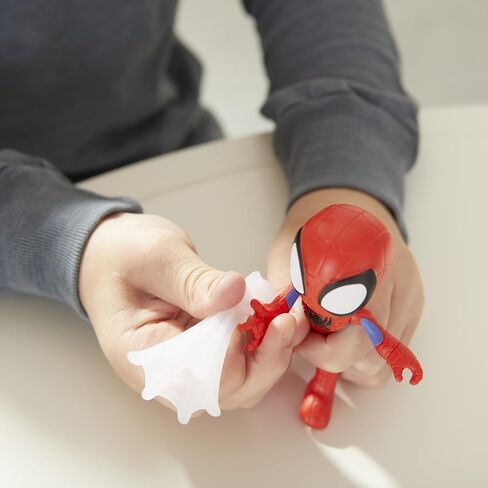Spidey and His Amazing Friends 3-Pack, 4-Inch Scale Marvel Action Figures, Includes 3 Figures and 3 Accessories, Spider-Man, Ghost-Spider & Miles Morales (Amazon Exclusive) in Saudi Arabia