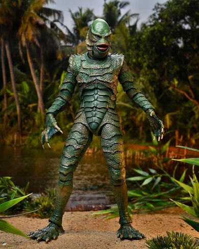NECA - Universal Monsters - 7" Scale Action Figure – 7" Ultimate Creature from the Black Lagoon (Color) in Saudi Arabia