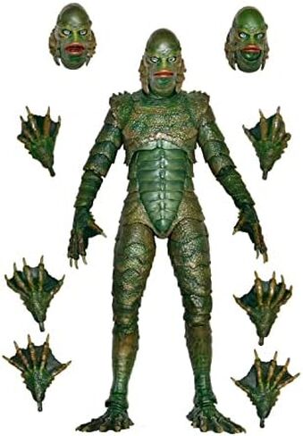 NECA - Universal Monsters - 7" Scale Action Figure – 7" Ultimate Creature from the Black Lagoon (Color) in Saudi Arabia