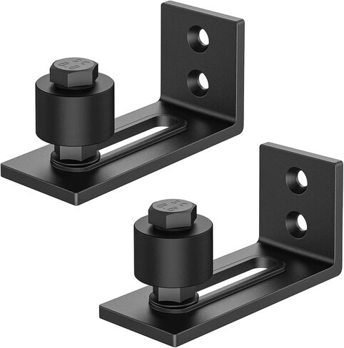 Sliding Barn Door Floor Guide, Adjustable Stay Roller, Flat &Flush Bottom Design, Anti-Rust Smooth Bearings in Kuwait