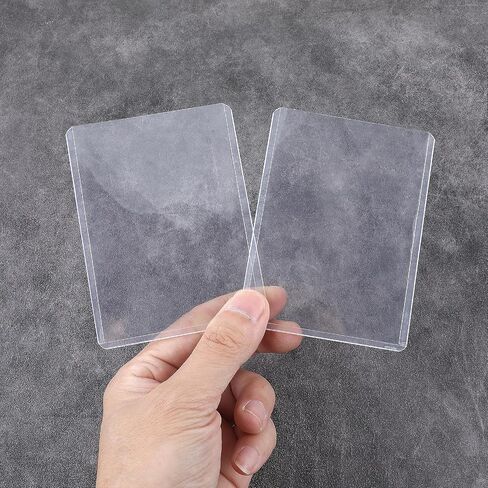 10 قطع من حامل بطاقات الرعاية الطبية الجديد PVC حامل بطاقة مقاوم للماء شفاف لحماية بطاقة الائتمان وبطاقات الهوية وغطاء الأكمام للضمان الاجتماعي وبطاقة الخصم ورخصة القيادة وبطاقة العمل in Saudi Arabia