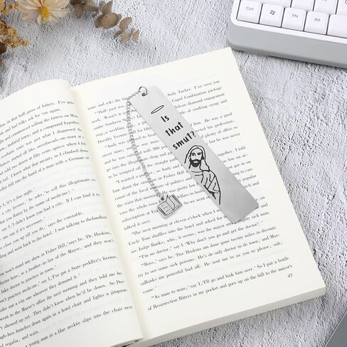 Sibba Bookmark Book Cover Marks Funny Gifts Humor Peeking Reading Lover Easter Books Readers Women Adults in Saudi Arabia