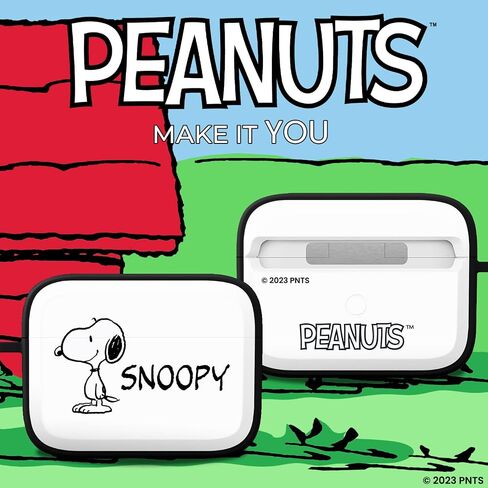 AFFINITY BANDS Peanuts Classic HDX Case Cover Compatible with Apple AirPods Pro 1 & 2 (Charlie Brown) in Saudi Arabia