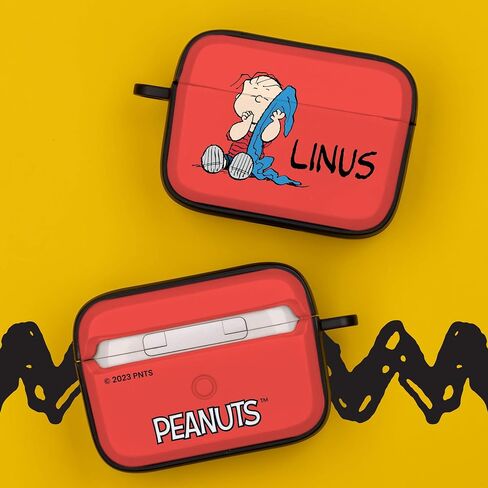 AFFINITY BANDS Peanuts Classic HDX Case Cover Compatible with Apple AirPods Pro 1 & 2 (Charlie Brown) in Saudi Arabia