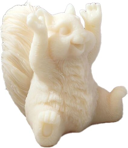 Squirrel Mold Squirrel Resin Mold Animal Mold Squirrel Jewelry Resin Casting Molds Handmade Silicone Mold for Resin Candle Making Molds Craft Supplies 3D Mold Resin Mold Sculpture Mold Resin DIY Mold in Saudi Arabia