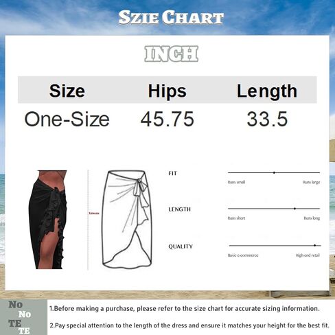 Women's Summer Beach Wrap Sheer Swimwear Cover Up Swim Shorts Swimsuit Ruffle Chiffon Suits Vacation Fashion in Kuwait