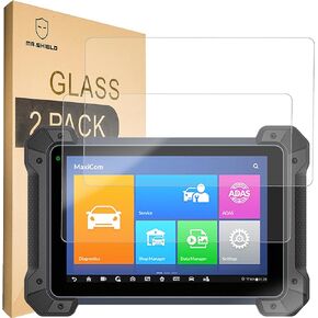 Mr.Shield [2-PACK] Screen Protector For Autel MaxiCOM Mk908 PRO/ Mk908/ Mk908 PRO II 10.1 Inch [Tempered Glass] [Japan Glass with 9H Hardness] Screen Protector