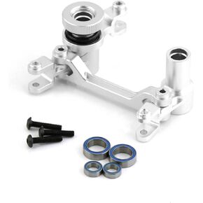 Alloy Steering Bellcranks Servo Saver 8543 for Traxxas Unlimited Desert Racer 85086-4 UDR Upgarde Parts (Silver)