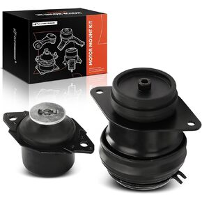 A-Premium 2PCS Engine Motor Mount and Transmission Mount Kit Compatible with Volkswagen Jetta 1994-1999, Golf 1995-1998, Corrado 1992-1995, 2.8L, Replace# 357199402C, 3A0199402