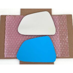 New Replacement Mirror Glass with Full Size Adhesive for 2017-2023 Tesla Model 3 Driver Side View Left LH