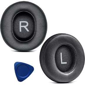 AONIC50 Replacement Ear Pads Ear Cushions for Shure AONIC 50 Wireless Noise Cancelling ANC Headphones, aonic 50 Memory Foam earpads Protein Leather Ear Pad Cups (Black)