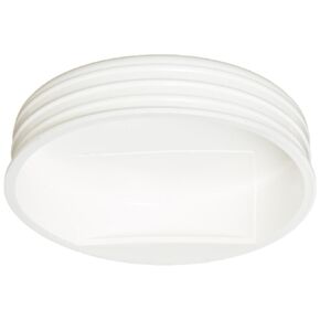 Aviditi Plastic End Caps for Mailing Tubes, 2 Inch Diameter, White (100 Pack)