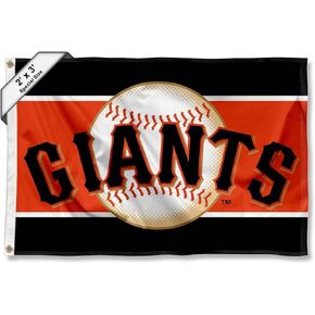 San Francisco Giants 2x3 Foot Small Flag