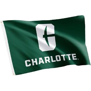 Desert Cactus University of North Carolina Charlotte Flag UNCC Forty Niners 49ers Flag Banners 100% Polyester Indoor Outdoor 3x5 feet Flags (Style A)