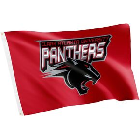 Desert Cactus Clark Atlanta University Flag CAU Panthers Flag Banners 100% Polyester Indoor Outdoor 3x5 feet Flags (Style 1)