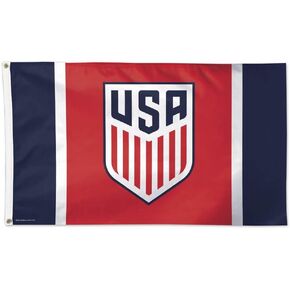 Wincraft Soccer US Soccer - National Team 12829115 Deluxe Flag, 3' x 5'