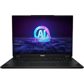 MSI Stealth 18 AI Studio 18" 240Hz QHD+ Gaming Laptop: Intel Ultra 9-185H, NVIDIA Geforce RTX 4080, 32GB DDR5, 1TB NVMe SSD, Cooler Boost 5, Win 11: Black A1VHG-019US