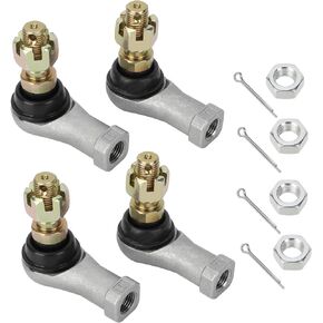Tie Rod End 2 Sets Kit for Yamaha Big Bear 250 400 Bruin 250 350 Grizzly 350 400 450 Kodiak 400 450 Wolverine 350 450 OEM# 37S-23841-00-00 4S2-23845-00-00 1D9-F3845-01-00 37S-23845-00-00