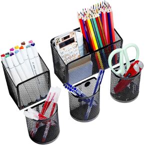 ملحقات خزانة حامل القلم المغناطيسي للعمل، 5 عبوات من حامل القلم المغناطيسي للثلاجة، منظم خزانة المدرسة، سلة حامل العلامة المغناطيسية مع مغناطيس قوي يجب على معلم الفصل الدراسي امتلاكه in Kuwait