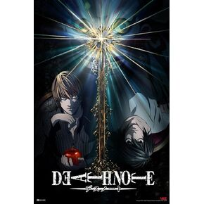 Death Note Light Yagami Anime Merch Cool Wall Art Print Poster 16x24