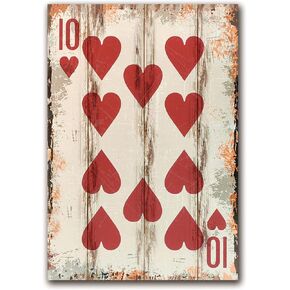 Poker Canvas Wall Art Print Red Joker Game Room Wall Art Print Wall Decor Prints Poster With Framed