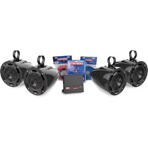 MTX Motorsports ORVKIT2 Tower 4-Speaker & Amplifier حزمة رياضة السيارات على الطرق الوعرة in Kuwait