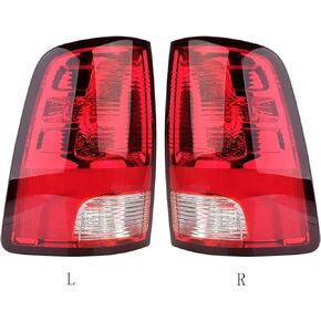 2 قطعة ضوء خلفي مناسب 2013-2018 دودج رام 1500丨2010-2018 دودج رام 2500/3500، ضوء خلفي للسائق والراكب مع مصابيح استبدال 55277415AF CH2818124;55277414AF CH2819124 in Kuwait