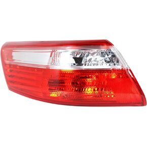 labwork Driver Side Tail Light Replacement for Toyota Camry 2007-2009 Rear Outer Tail Light Lamp 8156133460 LH Left Side