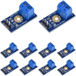 Voltage Detection Module DC 0~25V Voltage Sensor for Arduino （10Pcs）