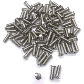 60 Pcs Stainless Steel Flat Head Phillips Machine Screws Fasteners Cross Countersunk Head Screw Machine Screws（M5x30mm）