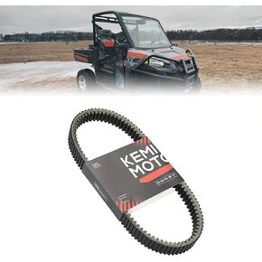 KEMIMOTO UTV CVT Drive Belt Replace #3211186 5-Layer Durability, Heat-Resistant Compatible with Polaris Ranger 1000/1000 XP/1000 CREW/PRO XD, RZR Transmission Belt Clutch Belt Replace #3211202#50C4289