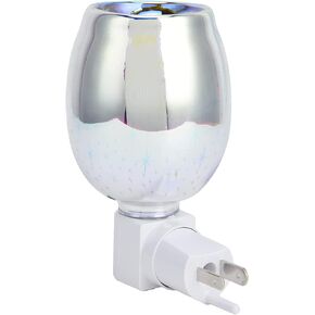Electric Wax Warmer, Fragrance Smokeless Wax Melter Lamp Scented Candle Warmers Home Office Hotel Fragrance Accessories(US Plug 120V)