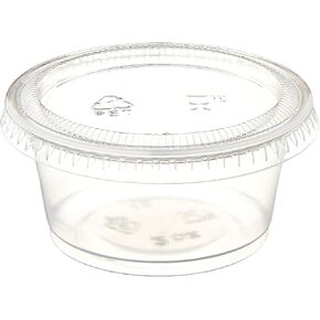 Plastic Jello Shot Cups with Lids, 2-Ounce, Package of 375 Cups and Lids