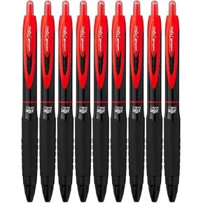 Uni-Ball Signo 307 RT Rollerball Medium Point, 0.7mm, Red, 9 Count