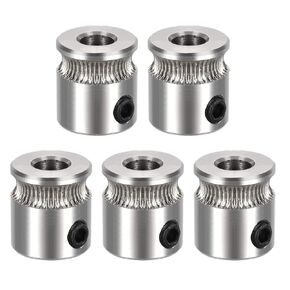 uxcell MK7 Drive Gear Direct Extruder Drive 5mm Bore for Extruder 5pcs