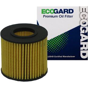 ECOGARD X6311 Premium Cartridge Engine Oil Filter for Conventional Oil Fits Toyota Corolla 1.8L 2009-2016, Prius 1.8L 2010-2017, Prius V 1.8L 2012-2017, C-HR 2.0L 2018-2020, Matrix 1.8L 2009-2014