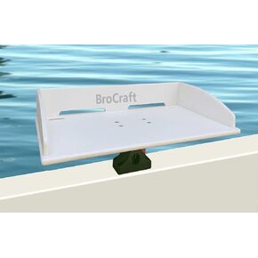 Brocraft Deck Mount Bait Table/Fillet Table/Cutting Board for Deck/Side Mount