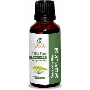 Galbanum Oil (Ferula Galbaniflua) Essential Oil 100% Pure Natural Undiluted Uncut Therapeutic Grade Oil 0.50 Fl.OZ (15 ML)