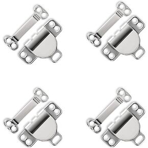 Sewing Hook and Eye Closures Metal Hooks and Eyes Nickel for Bra Clothing Trousers Jeans Dress and Sewing DIY Craft - 4 Sets in a Pack
